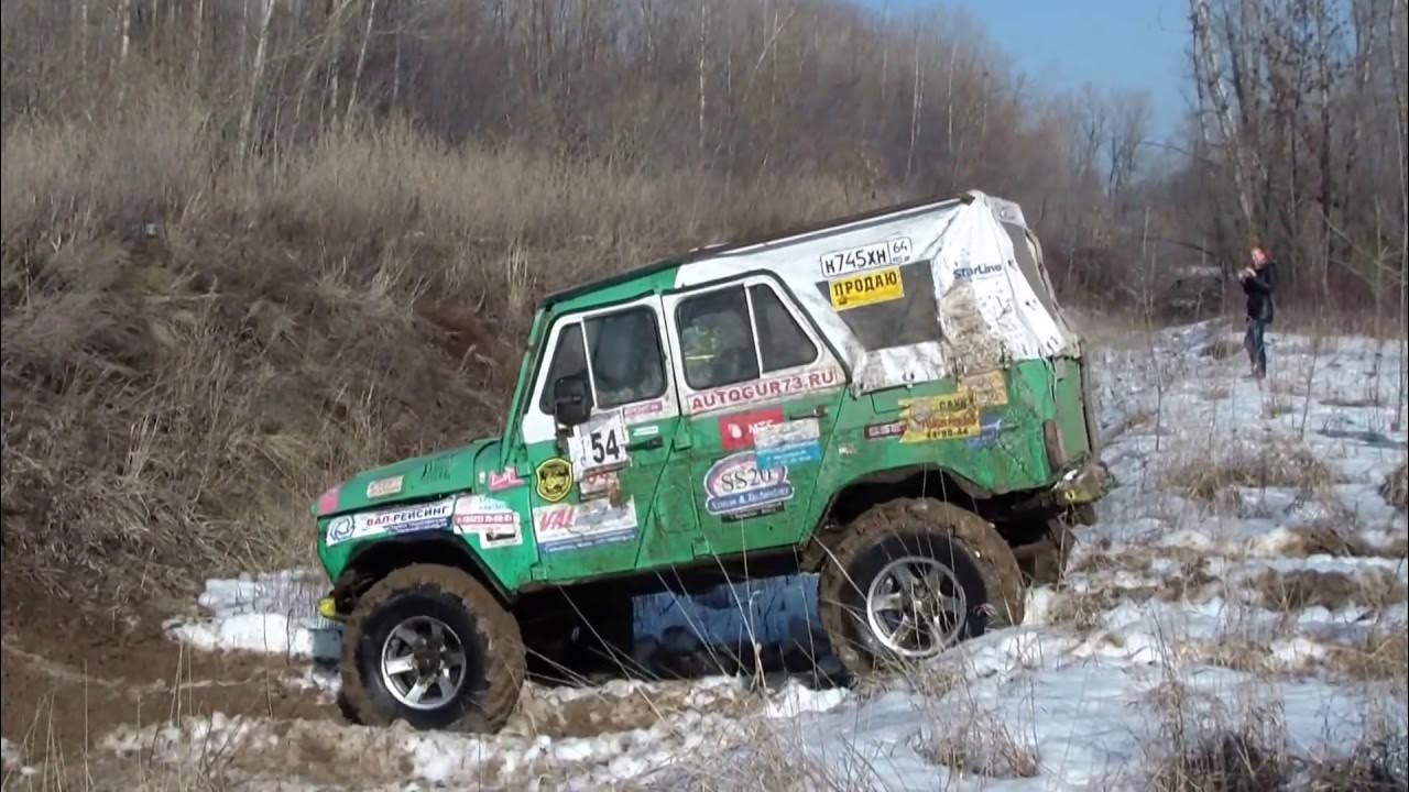Покатушка 4х4 зелёный УАЗ