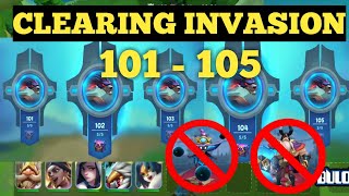 Clearing Invasion 101-105 : Castle Clash New Dawn screenshot 5