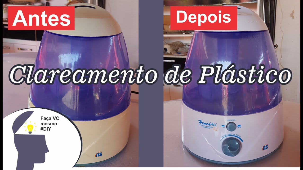 Como clarear plástico - Tirar o amarelado de eletrodomésticos e ...