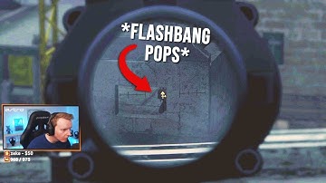 Using a Flashbang to bait an Enemy Peek in DayZ...