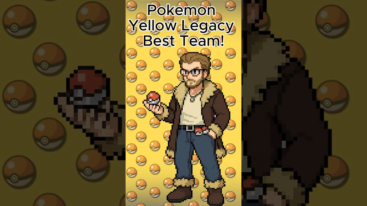 is this the Best Team for Pokémon Yellow Legacy!?!?  #pokemon #bestteam #yellowlegacy