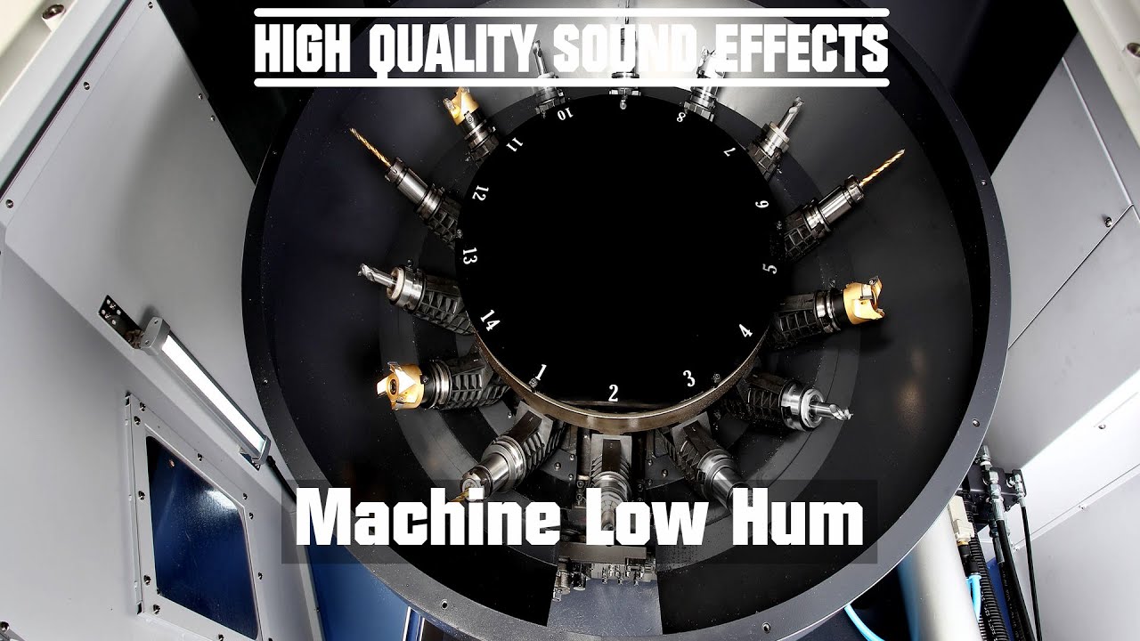 High Quality Sound Effects [Machine Low Hum] YouTube