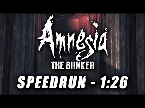 Amnesia: The Bunker Speedrun in 1:26 (Retimed to 1:44) - YouTube