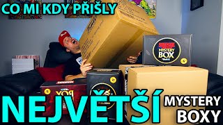 NEJVĚTŠÍ MYSTERY BOXY CO MI KDY PŘIŠLY!