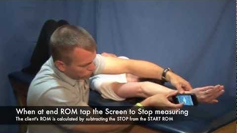 GetMyROM Shoulder Flexion
