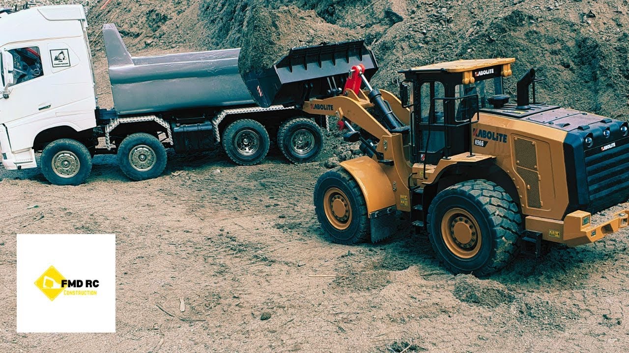 KABOLITE K966 - Improved Bucket Linkage - RC Construction - 3d printed(link in description)