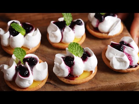 Lemon Tart Italian Meringue イタリアンメレンゲのレモンタルト #asmr #lemontart #meringue #cake #recipe #sweets