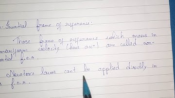Introduction Video of Galilean Transformation || (Inertial and Non-Inertial Frame Of Reference)