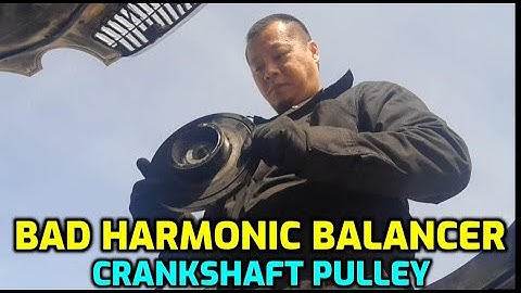 HARMONIC BALANCER DAMPER WOBBLING AND MAKING NOISE (CRANKSHAFT PULLEY)
