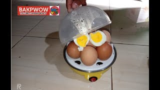 Cara praktis rebus telur pakai rice cooker Magic com