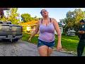 Nasty Family Goes Into Bizarre Stupid Fight & Beats Each Other's Asses Until Cops Brutally Step In