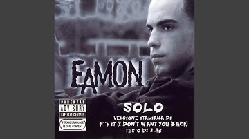 Solo (Italian Version of "Fuck It (I Don