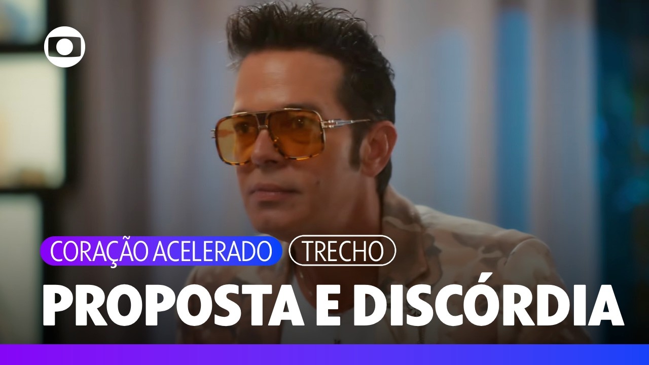 Tom Bastos e João Raul discutem por causa da ideia do disco de Agrado | Coração Acelerado | TV Globo
