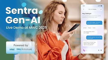 Nybsys Sentra Gen-AI at Intel® Edge Live Demo at MWC Barcelona 2025!