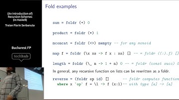 Recursion Schemes in Haskell
