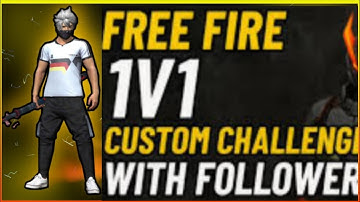 1v1 Headshot Only Challenge - Free Fire Custom.free fire 1v1 craftland map code