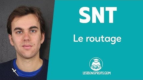 Le routage - SNT - Seconde - Les Bons Profs