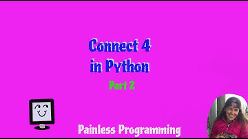 Creating a Connect 4 Game In Python - Part 2