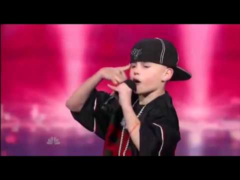 FacebookClips - Supertalent 11 jähriger macht Eminem Konkurrenz Unglaublich gut