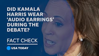 Fact check: Harris earrings were Tiffany &Co., not audio transmitters | USA TODAY