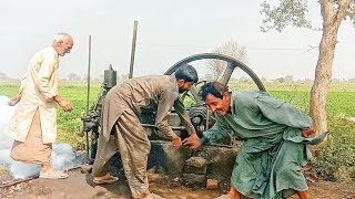 40 Years Closed Engine Kamal's Starting Oil Diesel Engine Ruston-Village tubewell Agriculture Punjab by  Naeem Chote Piaray 4,945 views 2 months ago 13 minutes, 42 seconds