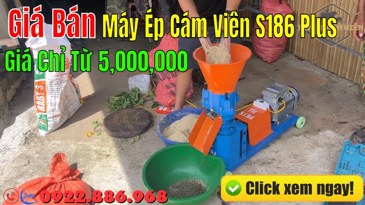 Giá Bán Máy Ép Cám Viên Chăn Nuôi S186 Plus Mới Nhất