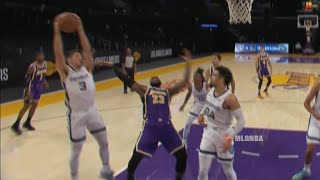 LeBron James' flopping antics | Lakers vs Grizzlies