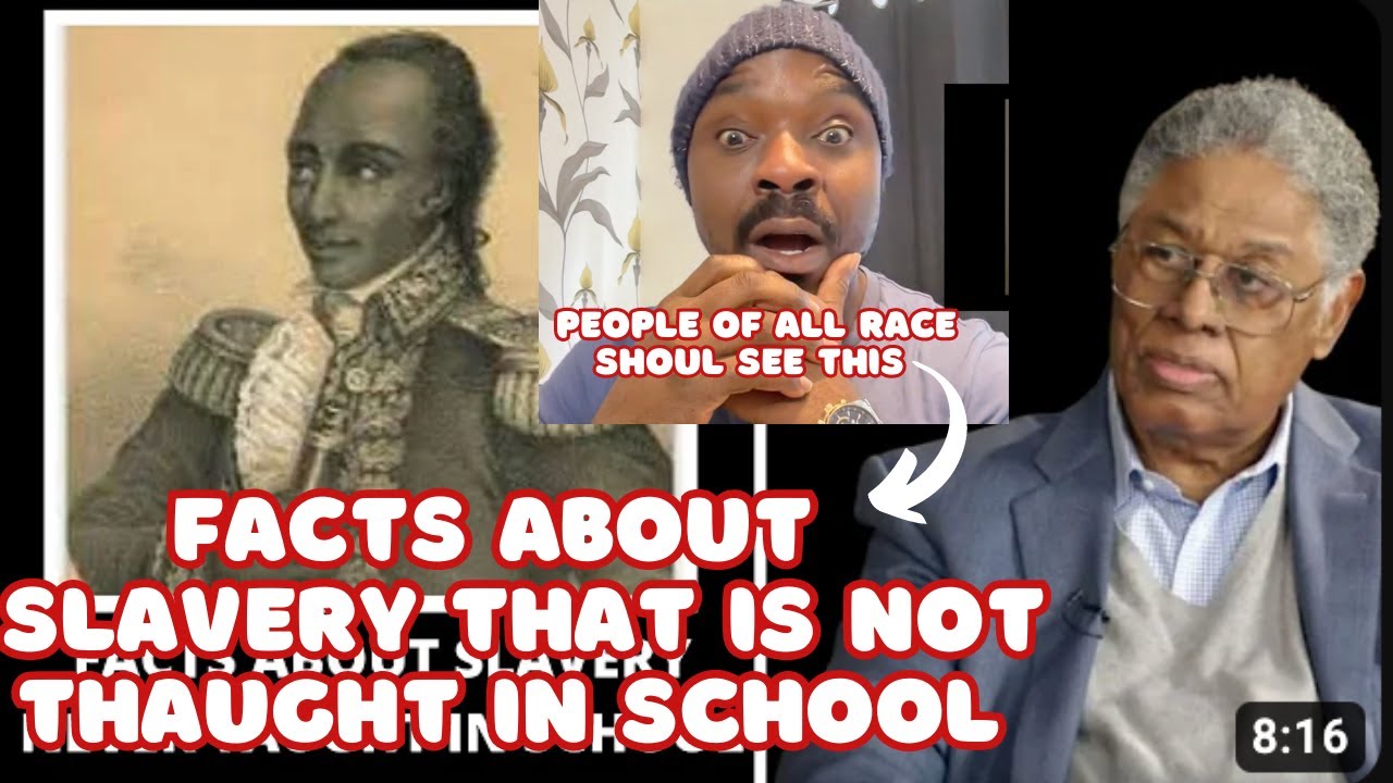 Reaction - Fact's about slavery schools never teach by Thomas Sowell ...