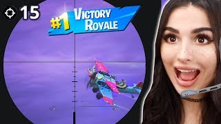 THE BEST SNIPING GAMEPLAY ON FORTNITE *EVER* screenshot 5