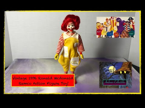 1976 ronald mcdonald doll