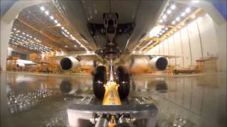 Airbus A330 Hangar Timelapse