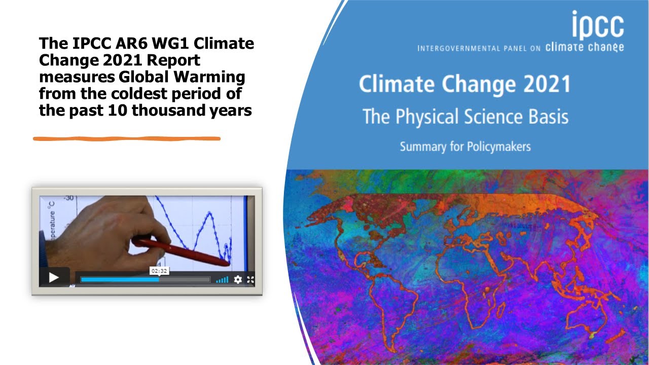Preview of IPCC AR6 WG1 Climate Change 2021 Report - YouTube
