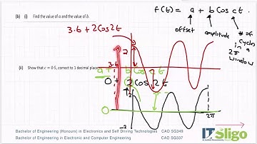 Trigonometry 2017 Q9 Paper 1 Leaving Cert Higher Level Maths