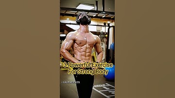 3 Powerful Bodyweight Exercises for a Bigger Chest & Strong Shoulders at Home"💪 #fitness #workout
