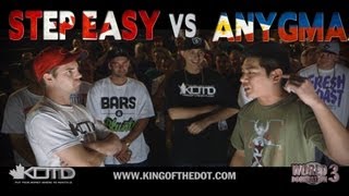 KOTD - Rap Battle - Step Easy vs Anygma | #WD3