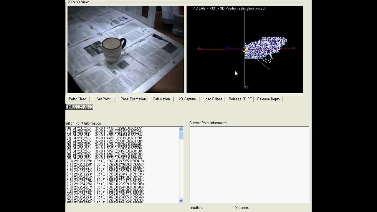 ellipse detection and RT estimation - YouTube