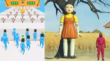 Squid Game All Levels Gameplay Walkthrough Android, iOS NEW UPDATE OK052