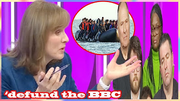 Question Time fans rage ‘defund the BBC’ after small boat migrants ‘planted’ in audience