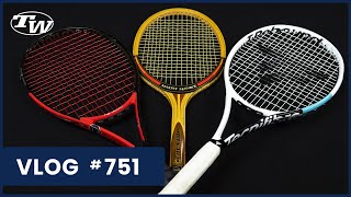 New IGA Tecnifibre TRebound 298, ProKennex Black Ace Pro & Vintage Wood is oh so good - VLOG 751