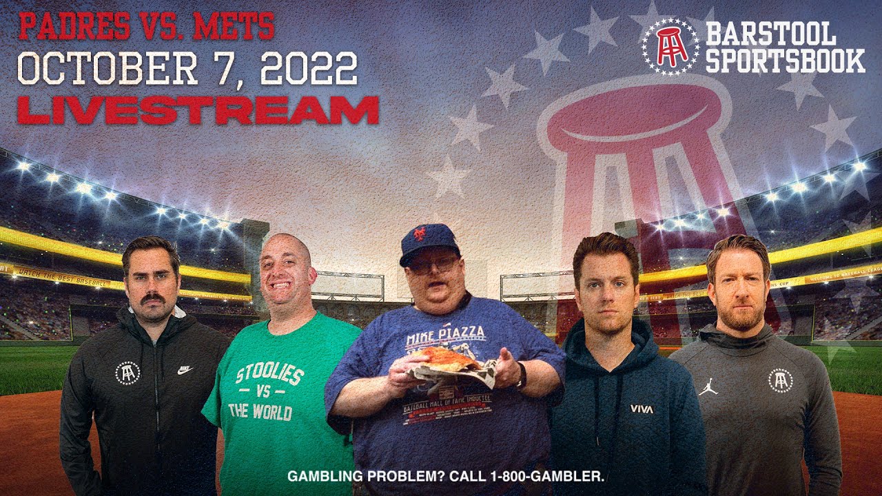 Dave Portnoy and Big Cat are live with the Mets fans from Barstool to