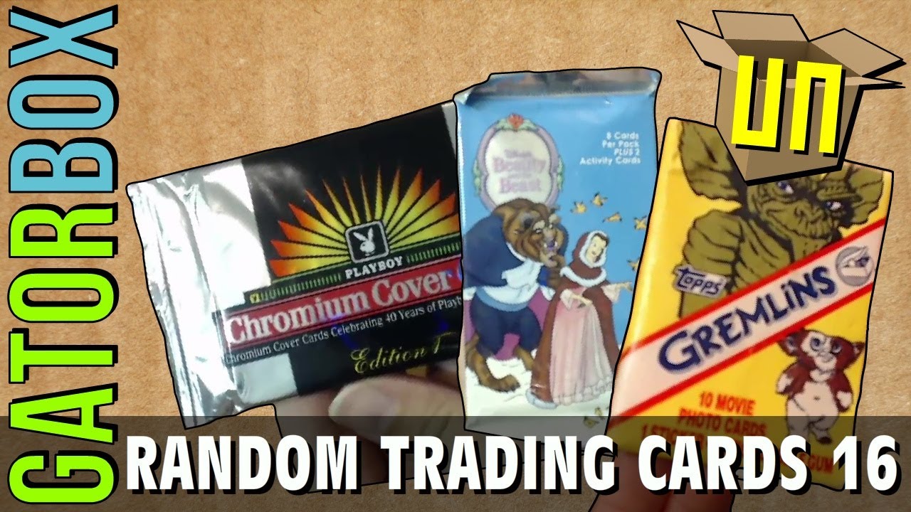 Random Trading Cards 16 GatorUNbox YouTube