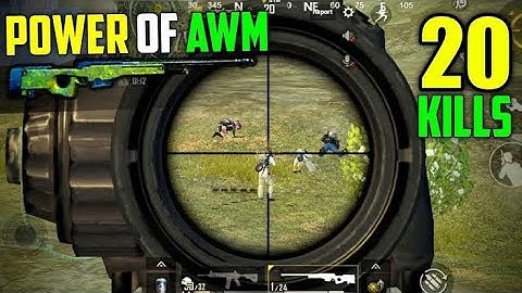 TOP 20 World Record in PUBG Mobile 😱/ BGMI No One Can Break- Power Of AWM  in PUBG🔥