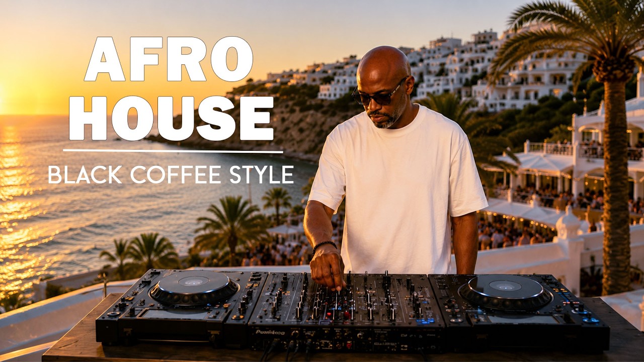 Cover AFRO HOUSE 2026 🌅 Hypnotic Sunset Mix | Black Coffee Style #2