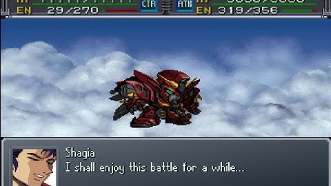 Super Robot Wars Alpha Gaiden - Gundam Virsago Attacks