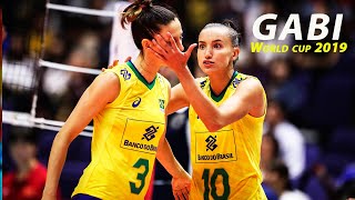 Legendary Gabi Gabriela Guimarães Best Spikes Highlights World Cup 2019