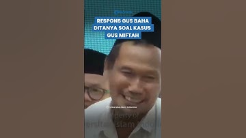 JAWABAN ELEGAN Gus Baha saat Ditanya soal Kasus Gus Miftah Menghina Penjual Es Teh