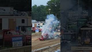 Tractor pulling fire automobile redneck tractorpulling tractor fails mechanic america chevy