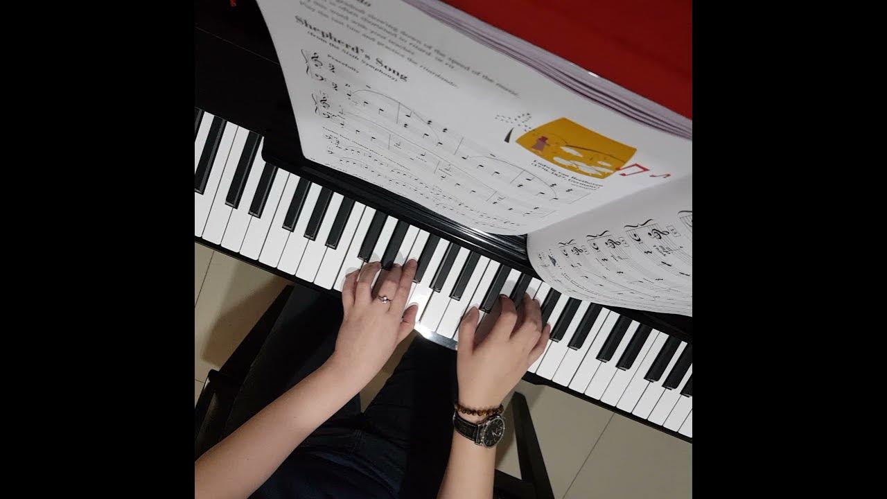 Shepherd's Song Sixth Symphony Ludwig van Beethoven Piano Adventures Level 1 for Beginner Page 54-54