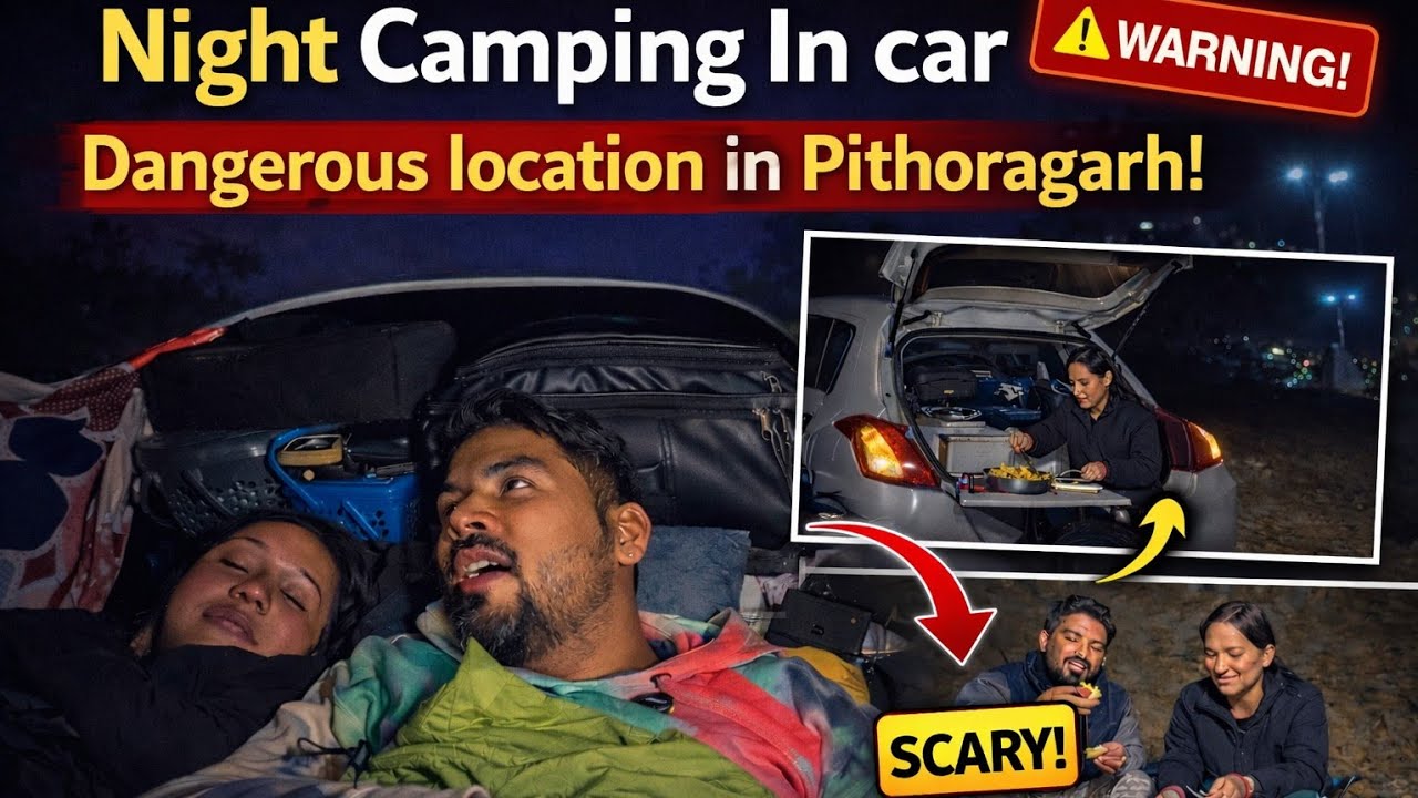 Night Camping in Pithoragarh Chandak | Pahadi Lifestyle vlog @tripsense 