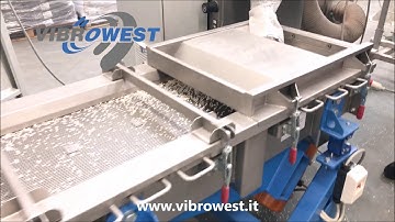 Rectangular Screener mod. VR - Plastic granules - Vibrowest